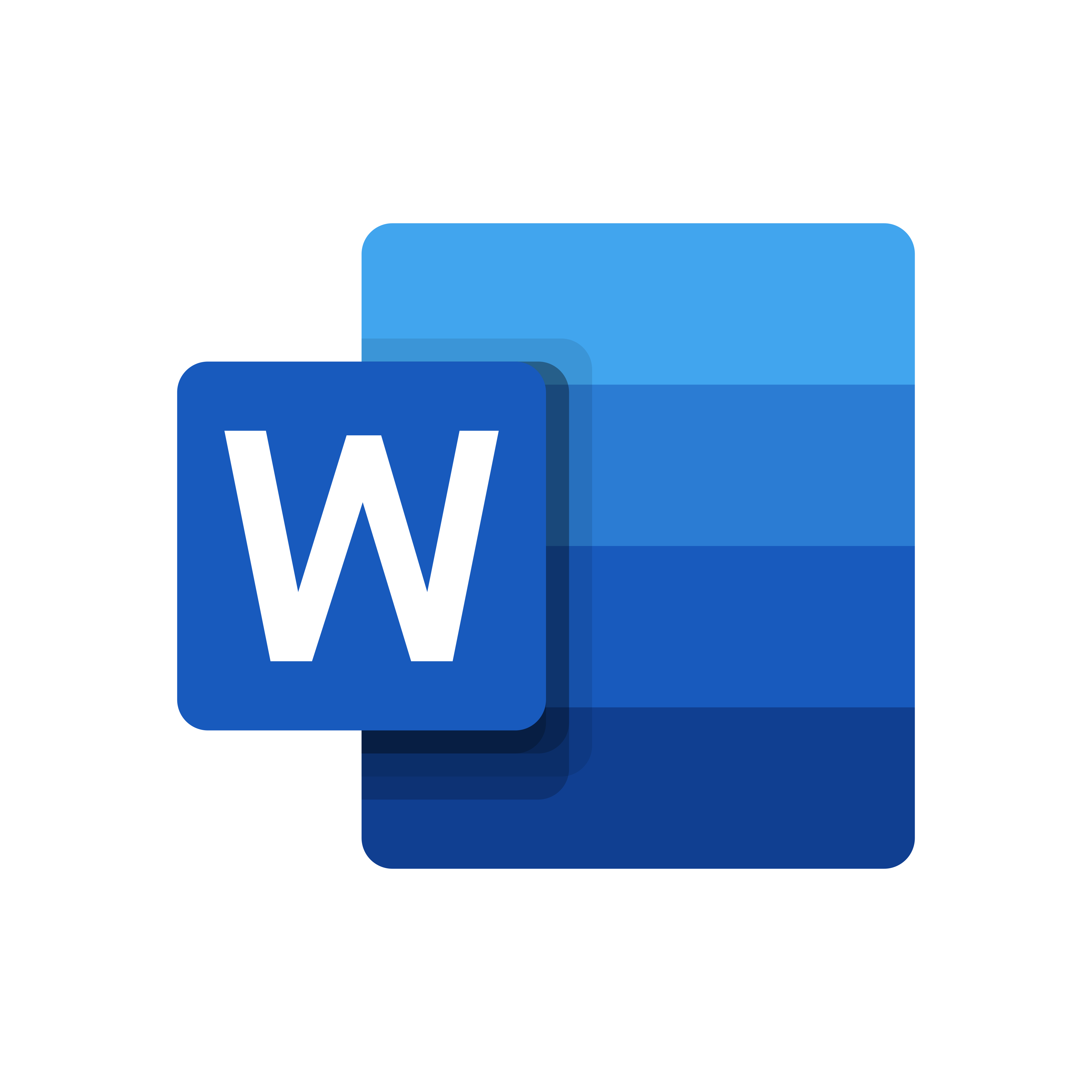 word logo