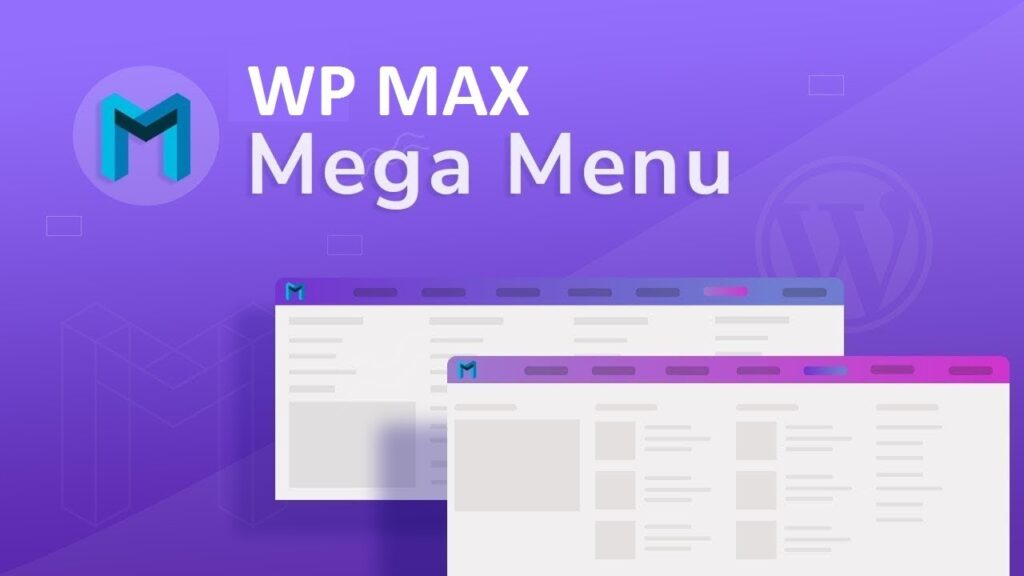 WordPress Max Mega Menu